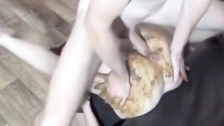 Fucking a nasty scat slut