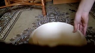 Hot amateur chick pooping