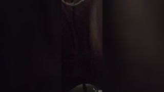 Girl on period shitting a big one