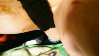 Incredible babe in red lingerie