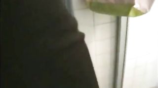 Secretary shitting in her panties