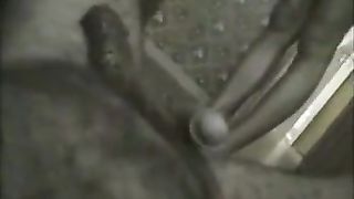 Pooping on boyfriends dick slowly
