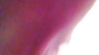 Nerdy girl masturbating