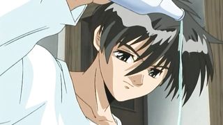 Bondaged Hentai girl shitting