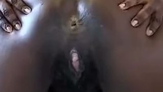 Black girl shitting a lot