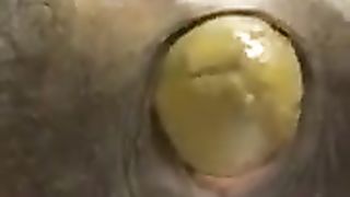 High quality camera in her ass slowly