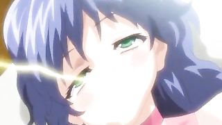 Enema with hentai girl