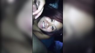 Nasty wife licking husbands asshole