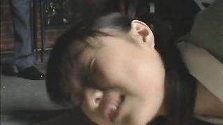 Japanese girl forced to poop in her panties