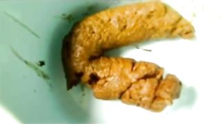 Step sister shitting in potty