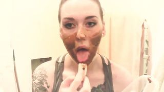 Incredible scat smearing