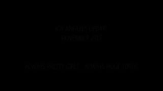 Compilation of same blonde teen shitting