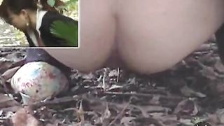 Japanese girls shitting in public