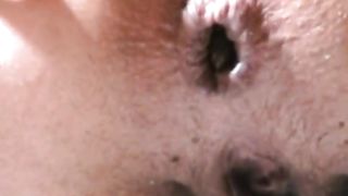 Brunette mature woman shitting