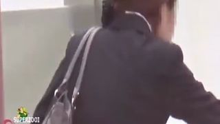 Japanese girls pooping in public