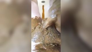 Dirty scat jerking off