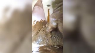 Dirty scat jerking off