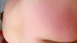 Amateur babe smears shit on her big ass