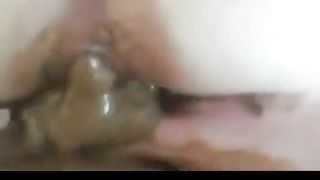 Diarheea during rough anal fucking