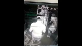 Japanese slut caught shitting in elevator
