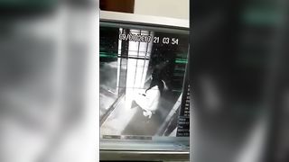 Japanese slut caught shitting in elevator