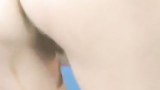 Hairy girls pooping in panties