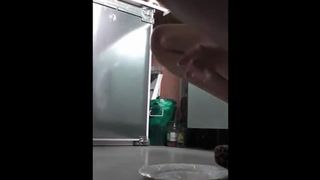 Busty milf playing with her pussy