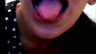 Smearing poop from her plug